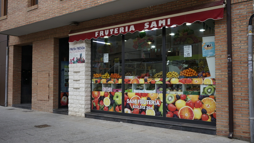 Fachada Frutería